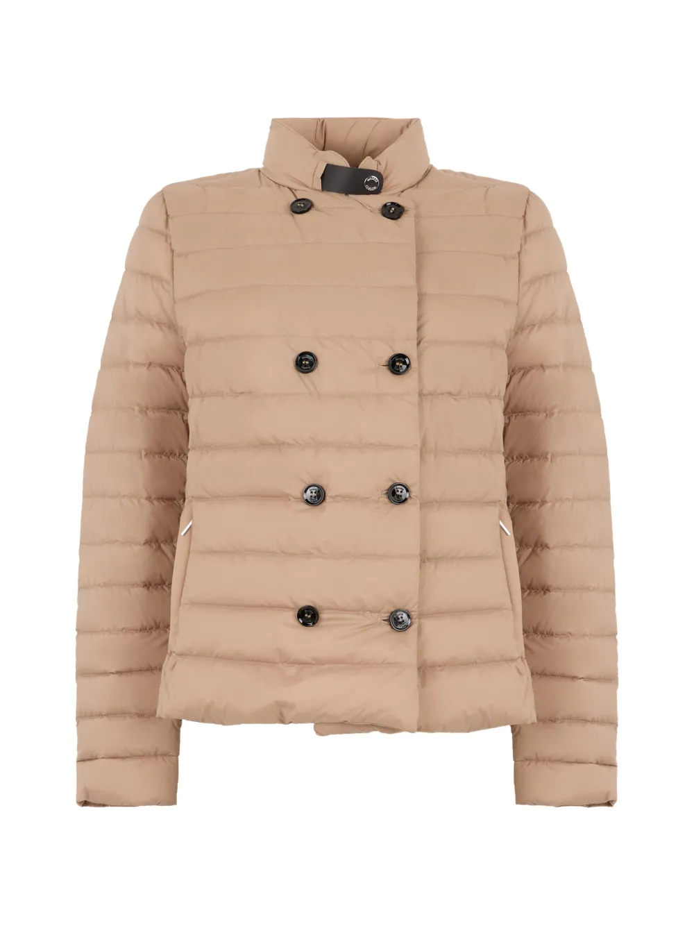 Moorer Clement-S3 double-breasted down jacket - Nude