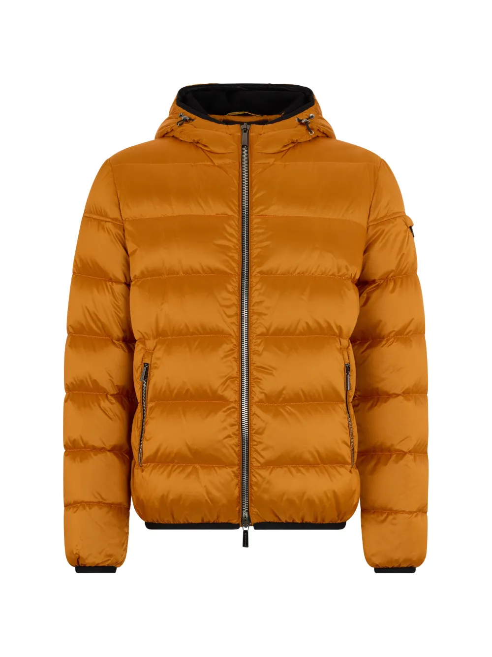 Moorer hooded padded jacket - Arancione