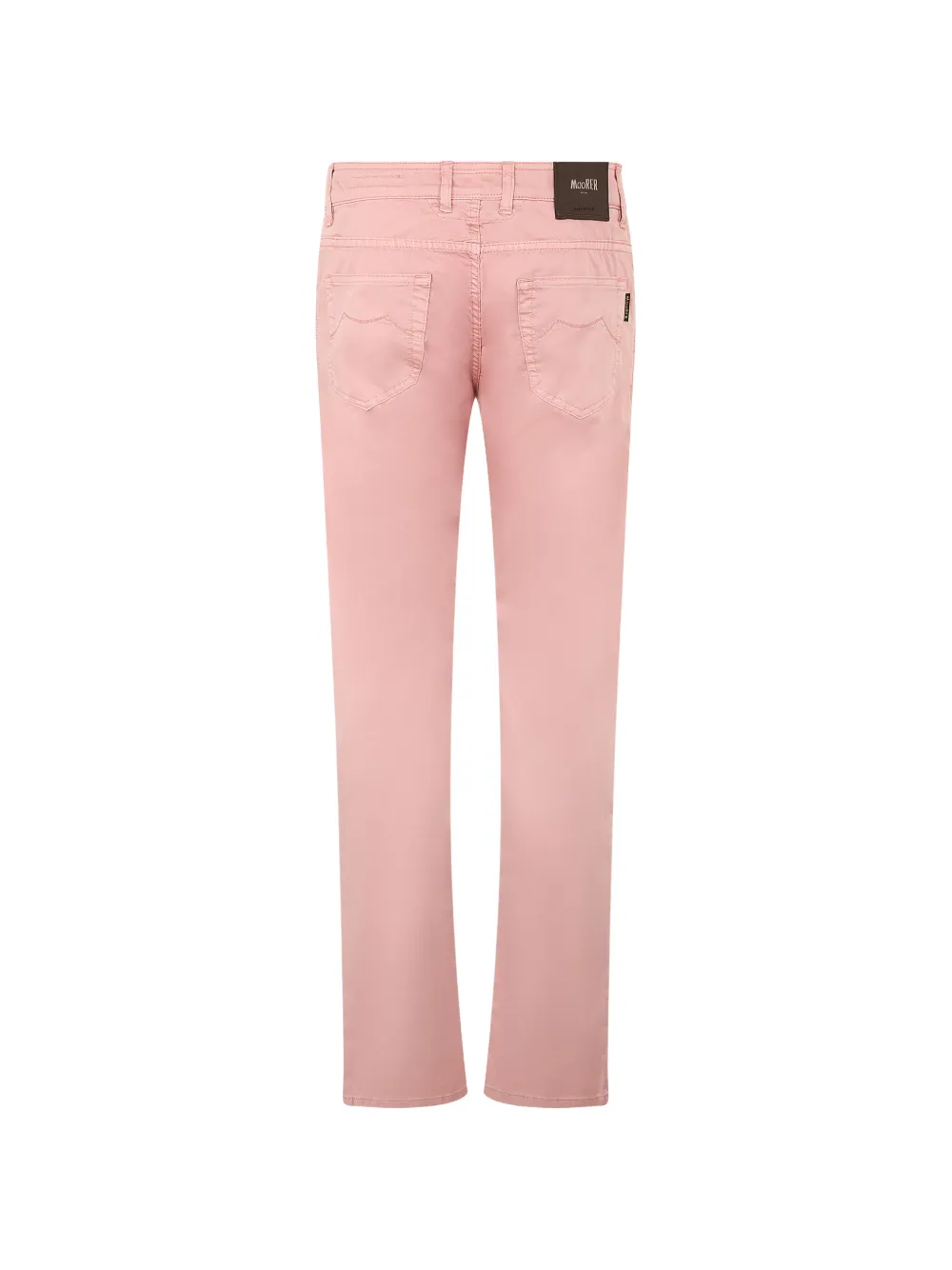 Moorer Jeans met vijf zakken Roze