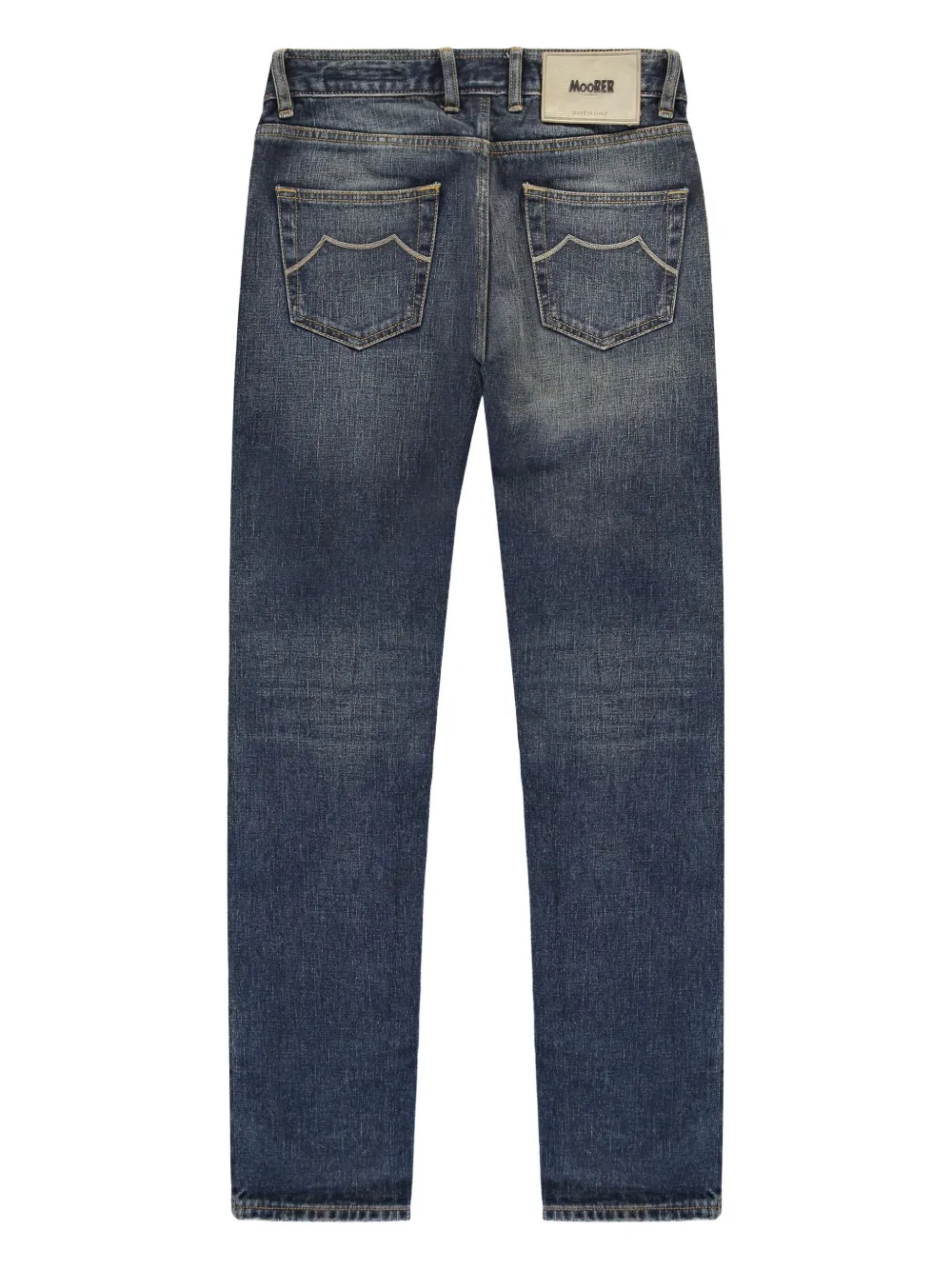Moorer five-pockets jeans - Blauw