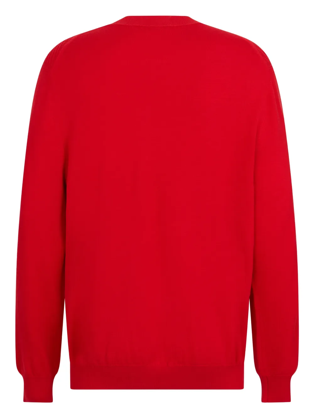 Malo textured sweater - Rood