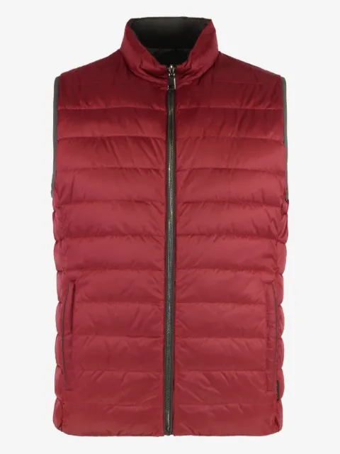Moorer quilted gilet