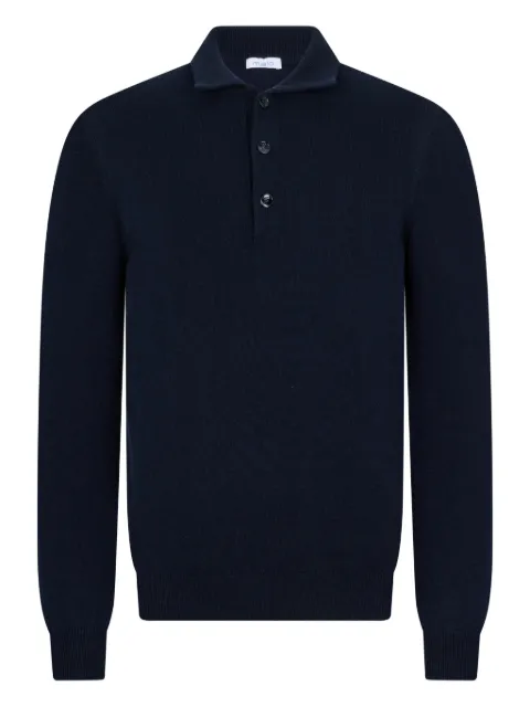 Malo playera tipo polo con botones en el cuello