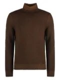 Malo virgin wool sweater - Brown