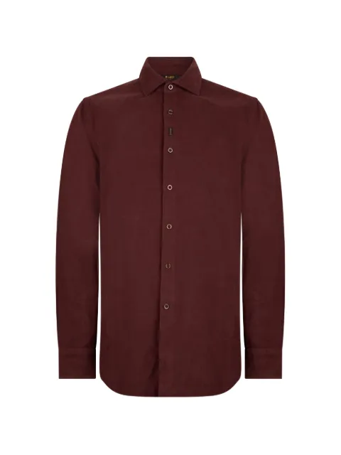 Moorer corduroy long-sleeve shirt