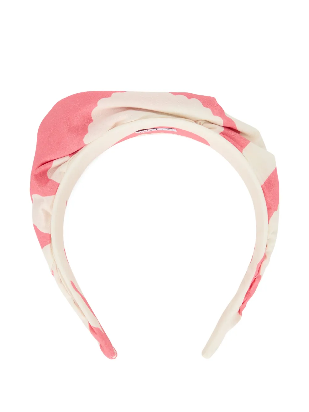  Red(v) Gathered-printed Hairband - Neutrals 