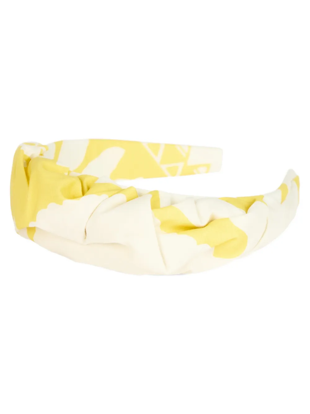 knotted print headband
