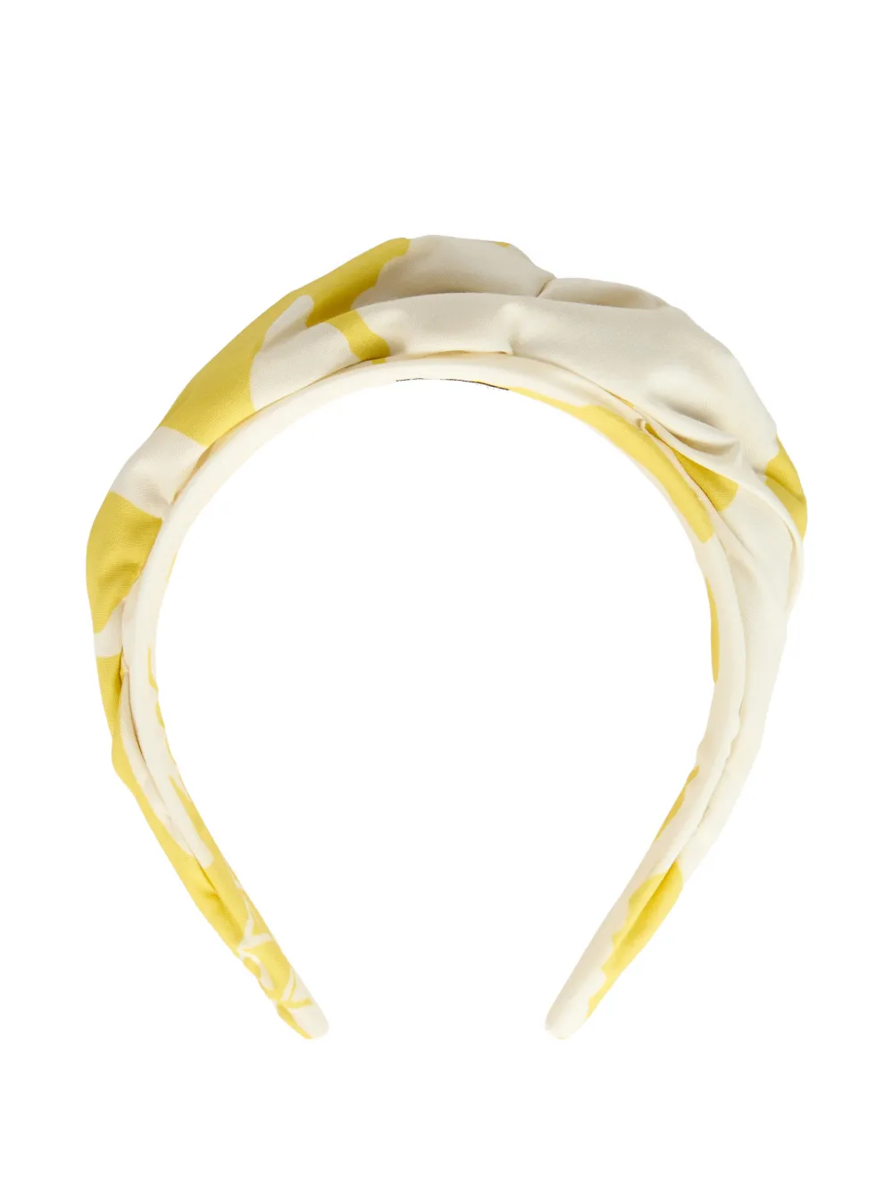 knotted print headband