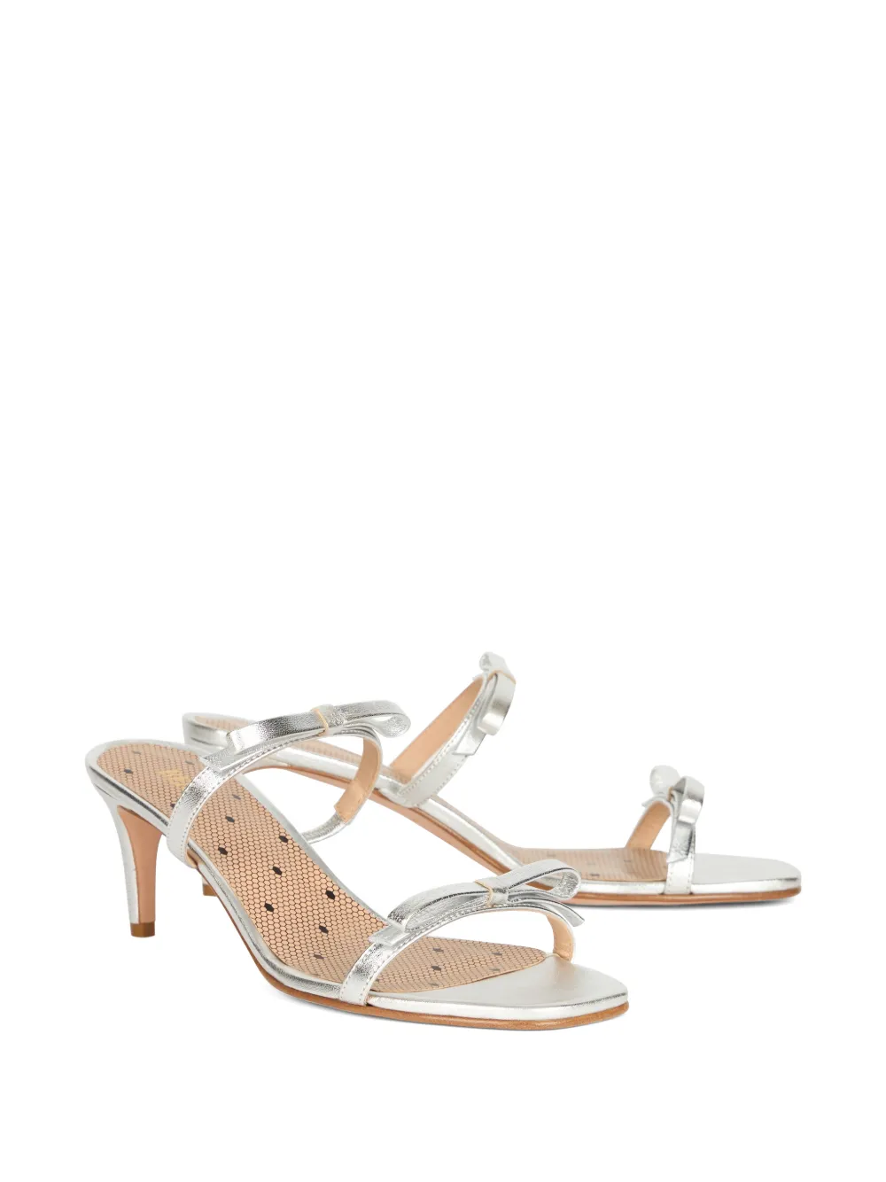 RED(V) Sandalen met strikdetail Zilver