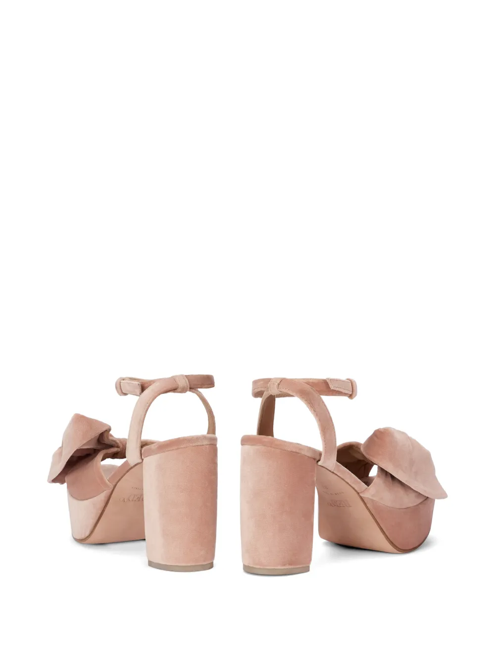 RED(V) Sandalen met plateauzool en strik Roze