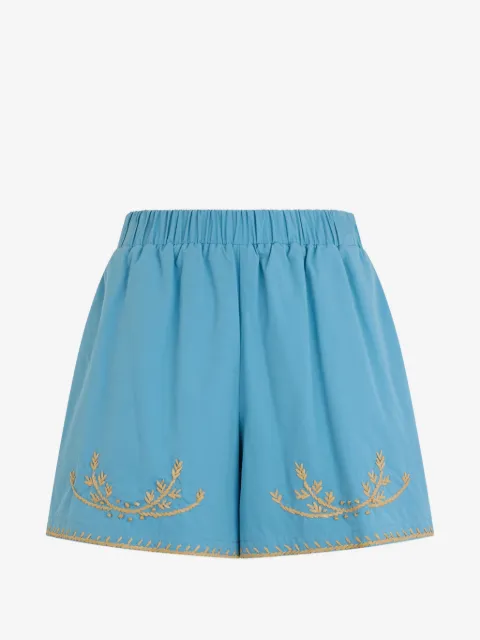 RED Valentino embroidered-detail shorts