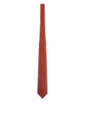 Zegna textured silk tie
