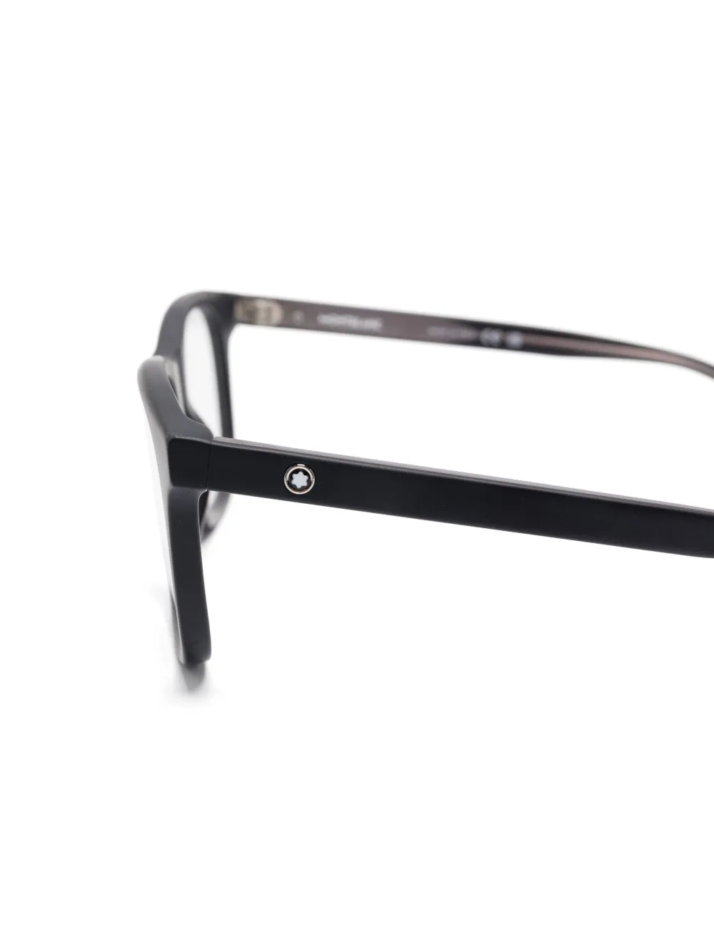 Montblanc Bril met vierkant montuur Zwart
