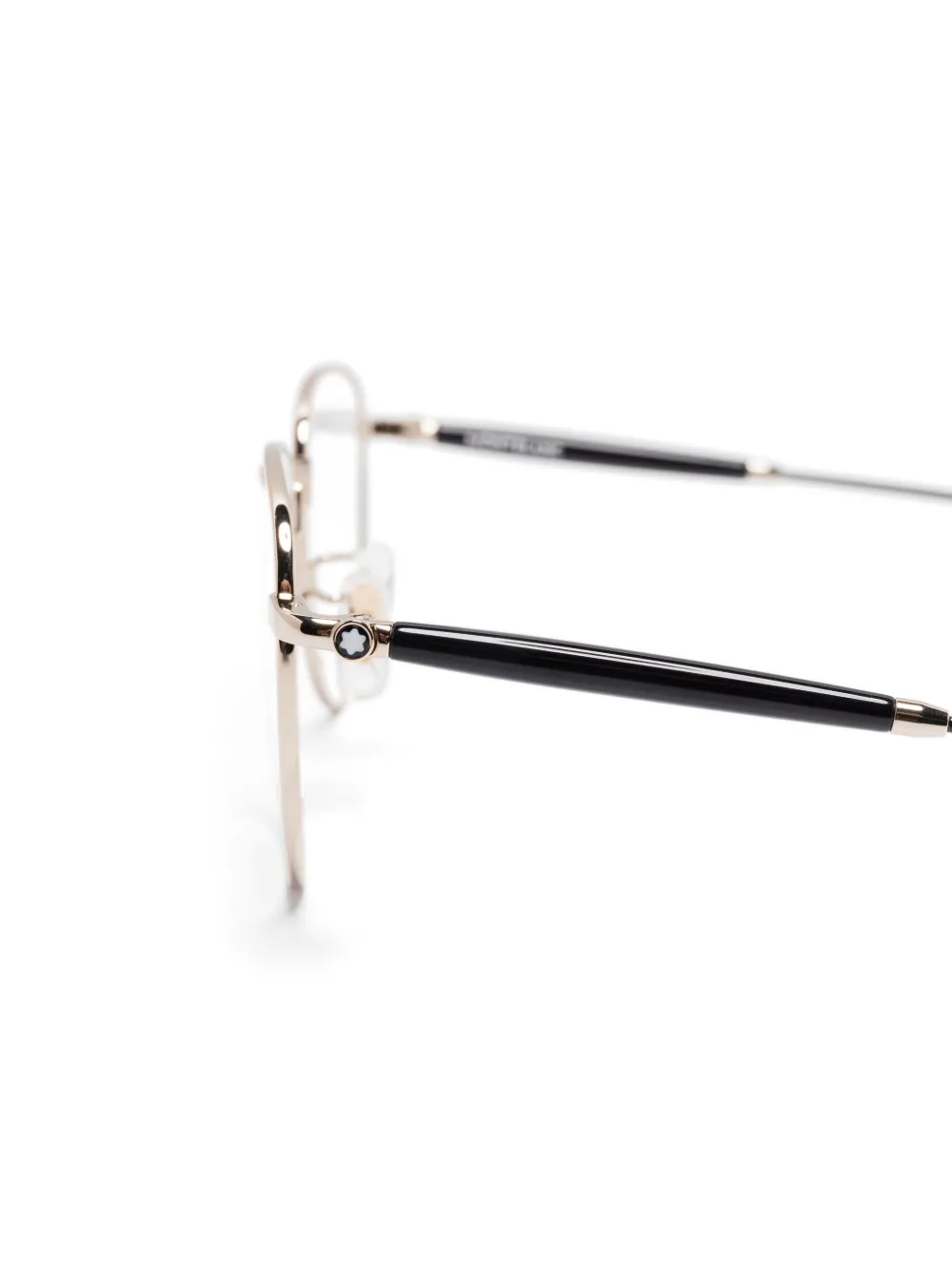 Montblanc Bril met ovaal montuur Zwart