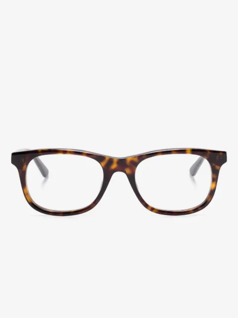 Montblanc rectangle-frame glasses