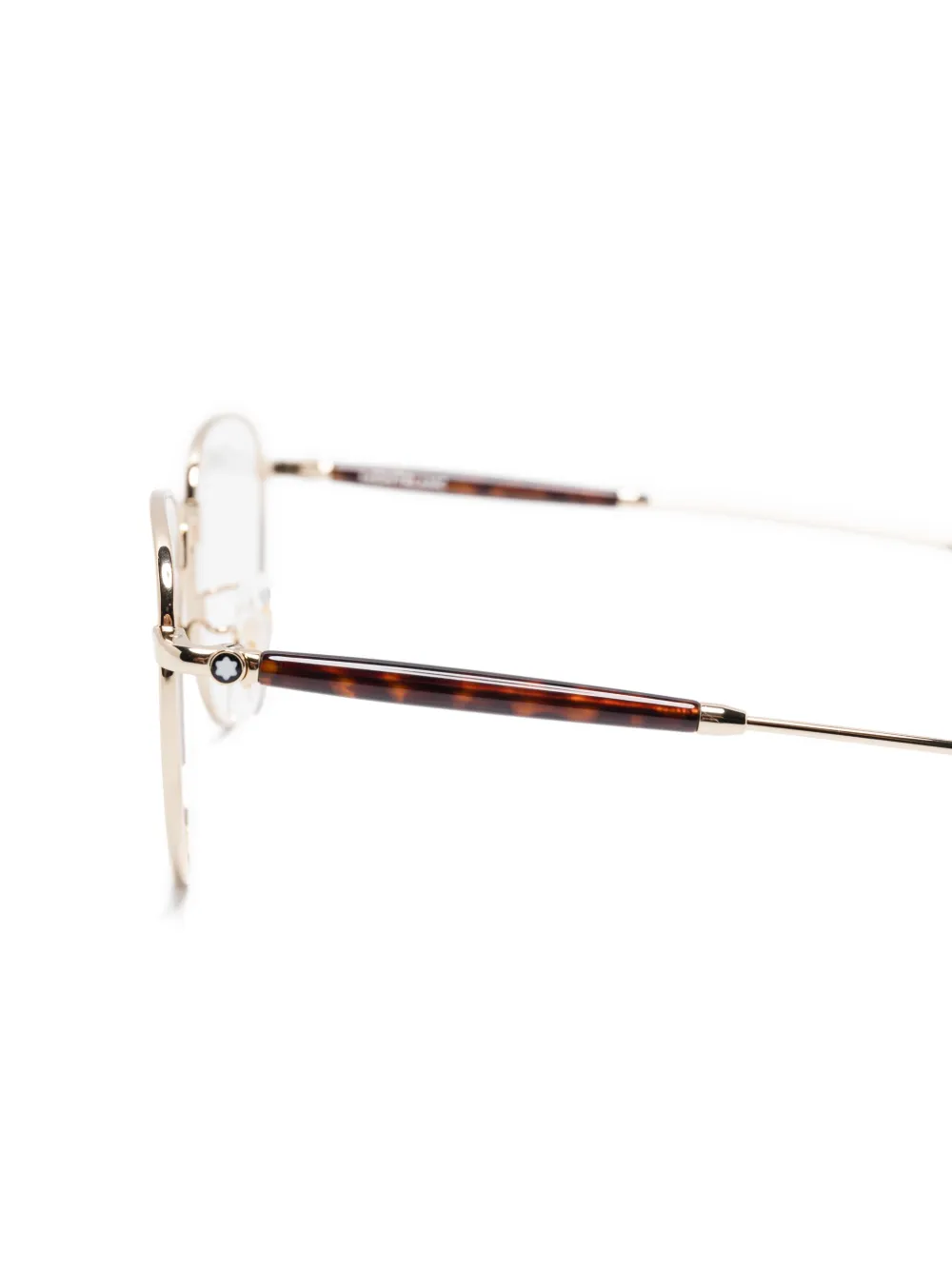 Montblanc Bril met ovaal montuur Goud