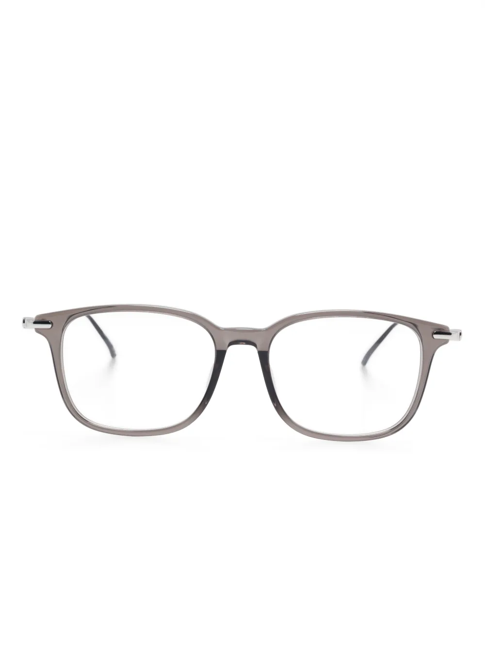 Montblanc lentes con armazón rectangular | negro | Image 1