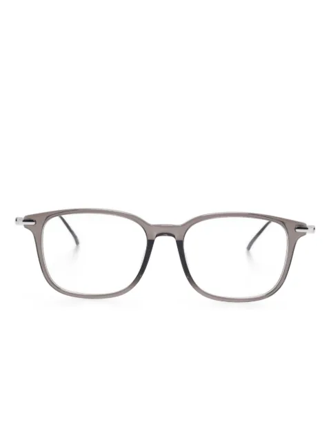 Montblanc rectangle-frame glasses