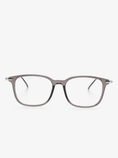 Montblanc lentes con armazón rectangular