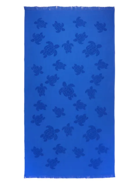 Vilebrequin Turtles Jacquard beach towel