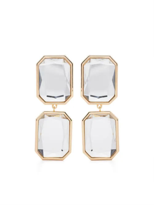 Boucles d'oreilles Crystal Tiered - Self-Portrait - Modalova