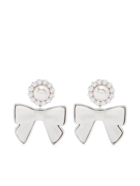 YVMIN aretes con moño de YVMIN x Shushu/Tong