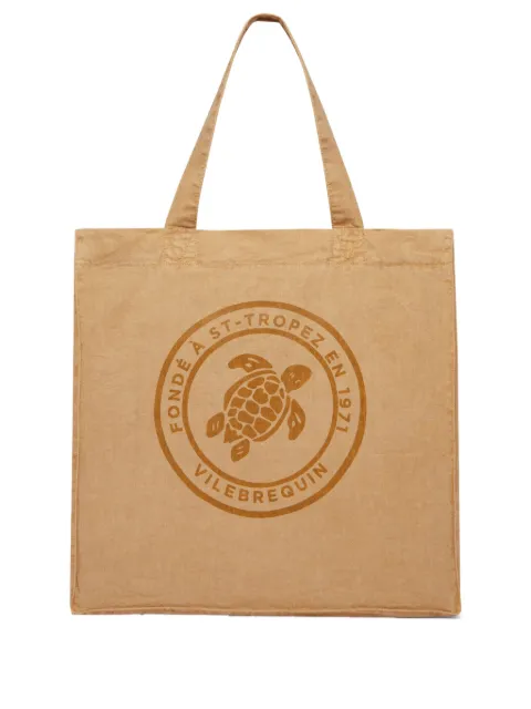 Vilebrequin linen beach bag