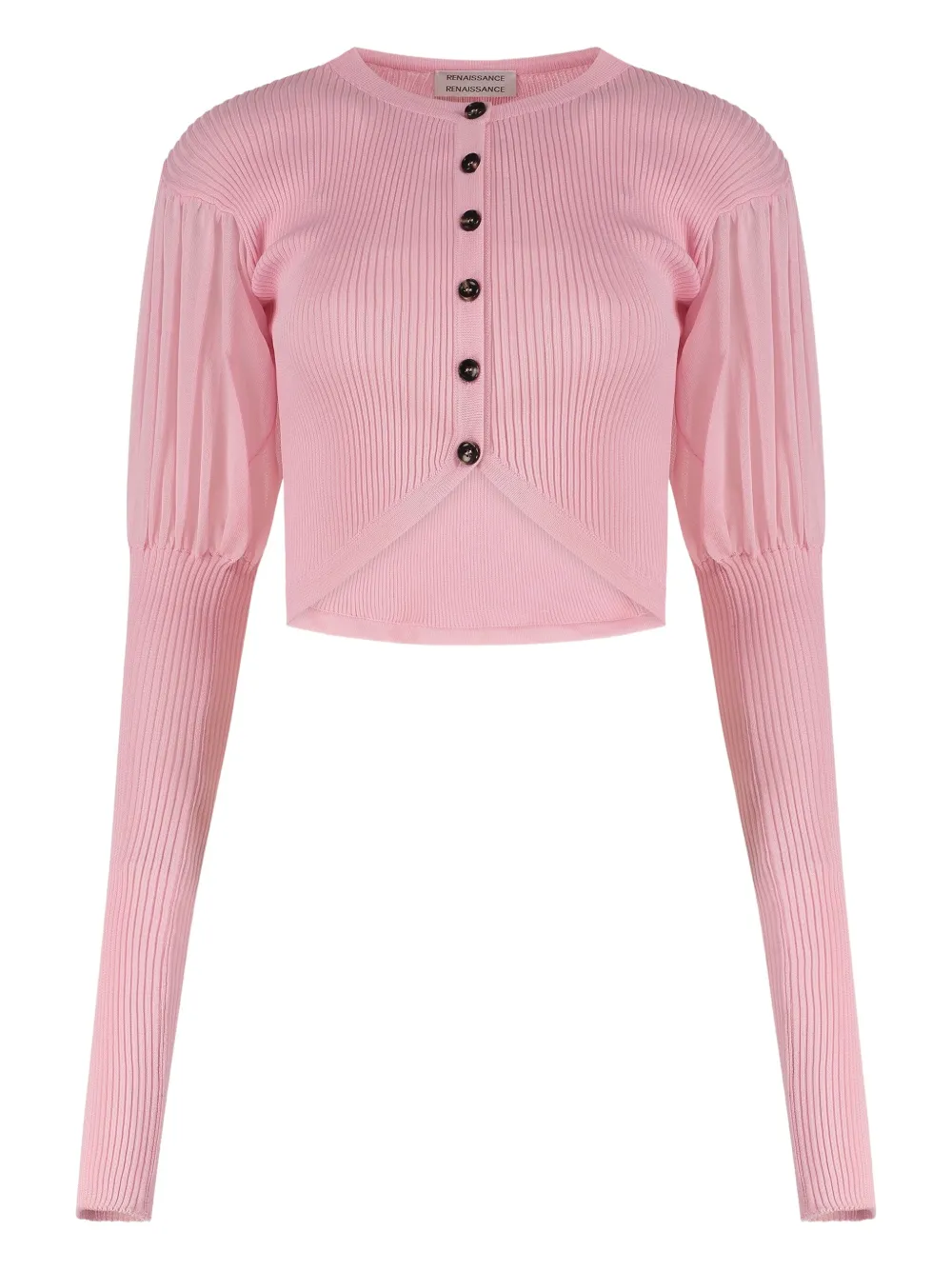 ribbed cardigan