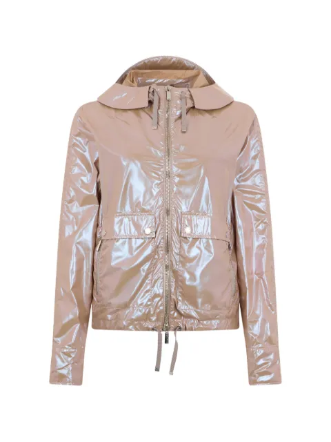 Moorer chamarra con capucha y cierre