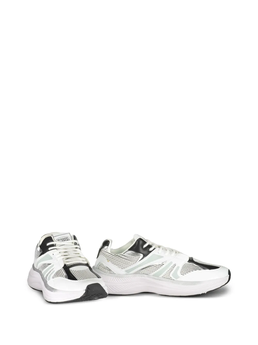 Missoni Sneakers met logoprint Wit