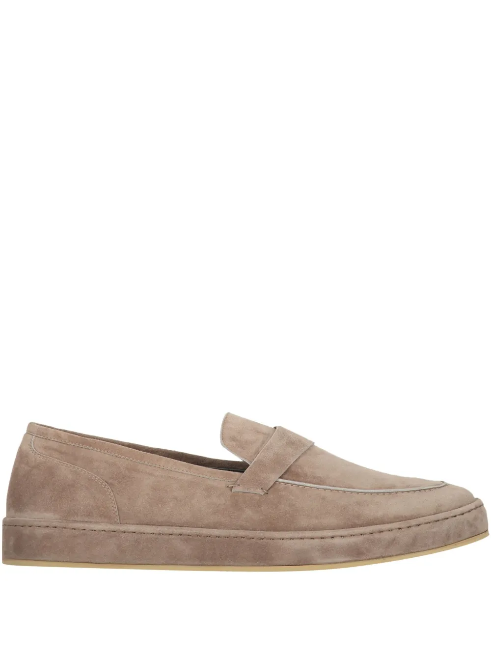 suede loafers