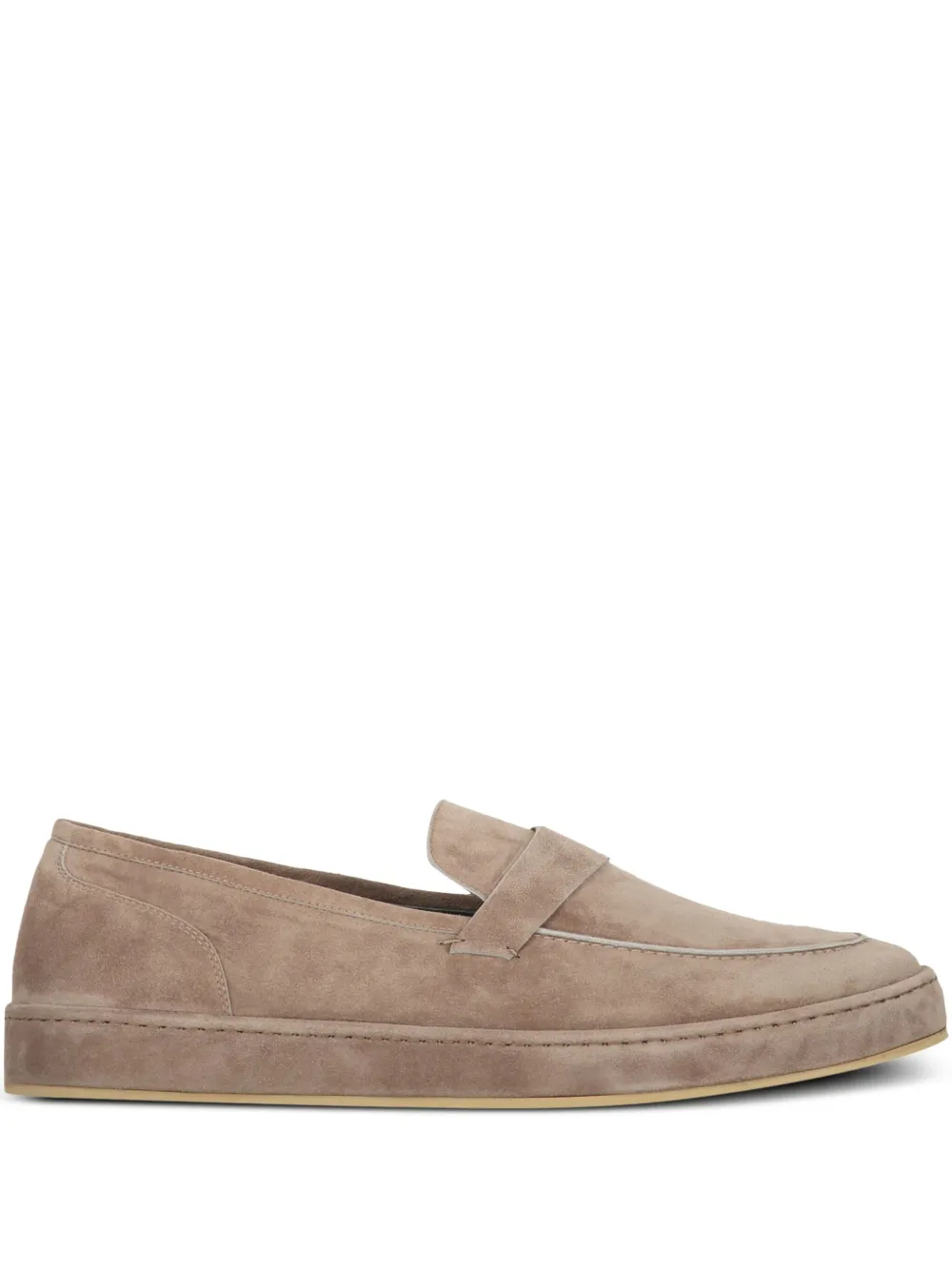 suede loafers