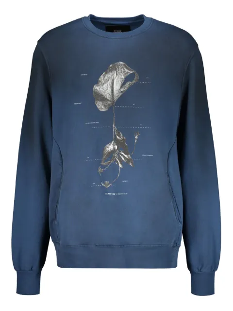 ISO.POETISM anatomy-print sweatshirt