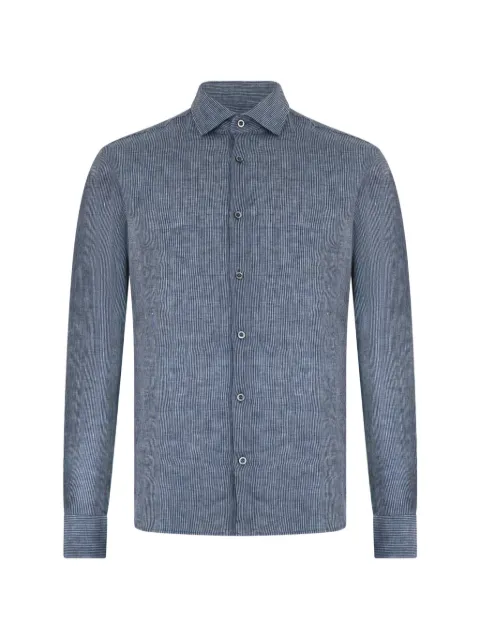 Moorer Sorrento pinstripe shirt