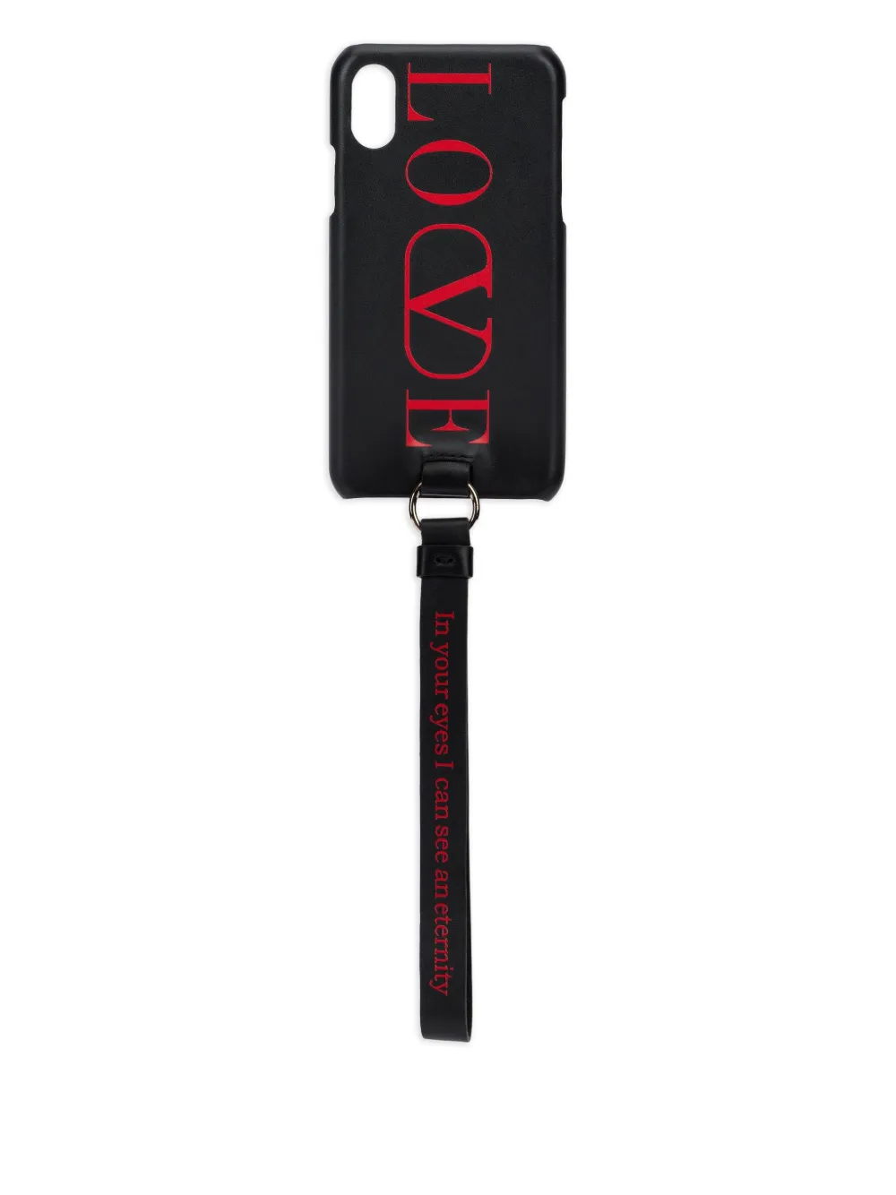 Valentino Garavani Love phone cover - Nero