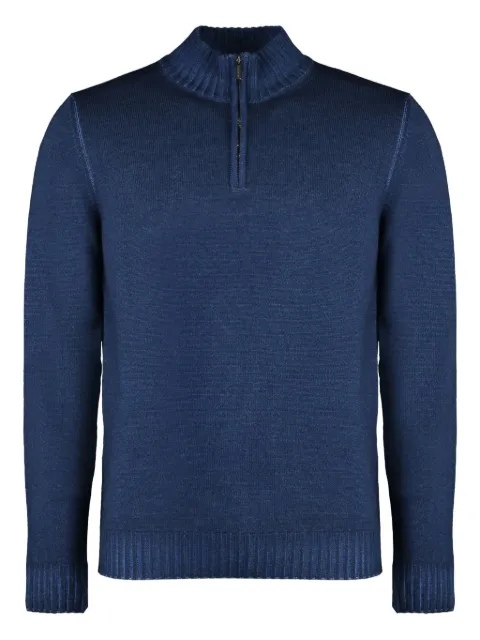 Moorer half-zip sweater
