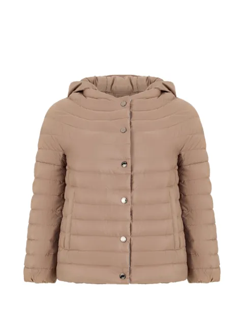 Moorer Tahlia-An quilted hooded jacket