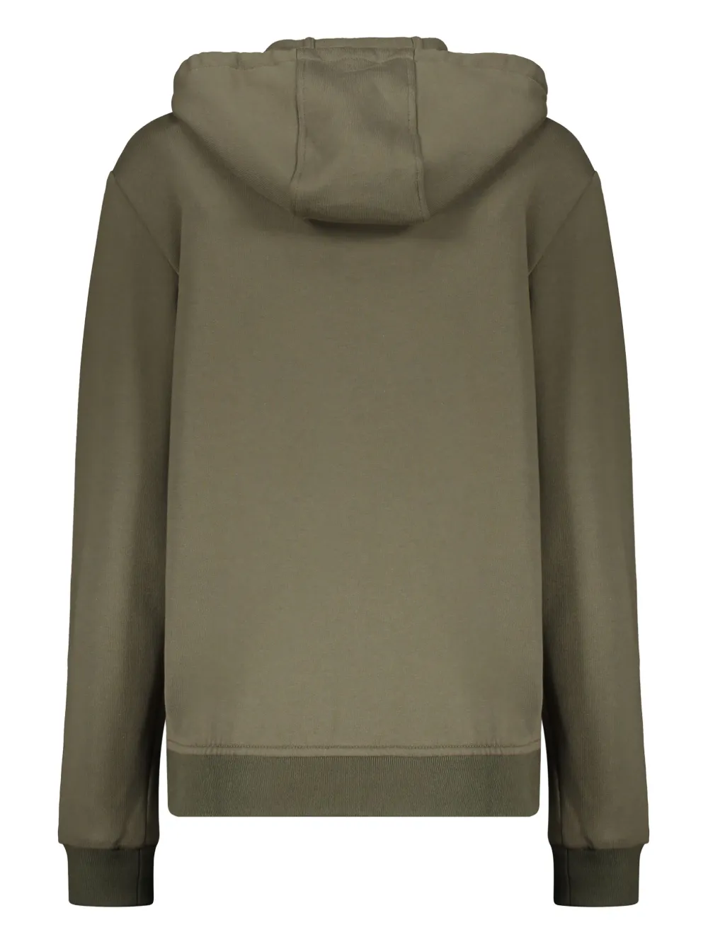 Moorer Hooded Zip-up Hoodie In Green