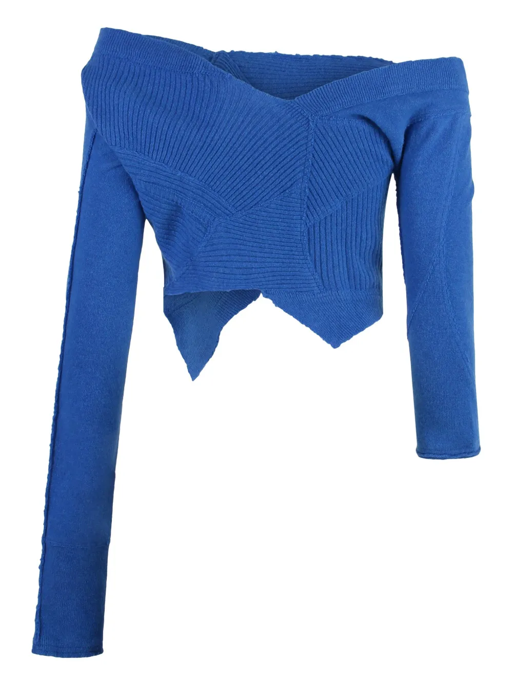 Talia Byre asymmetric crop top | Knitted Tops | Image 2