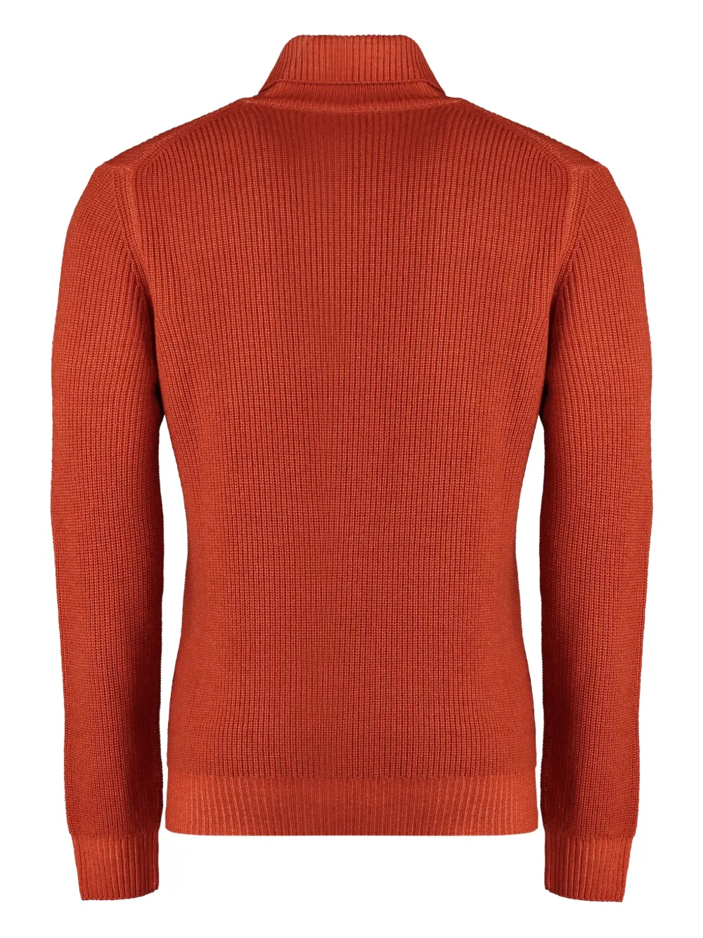 Moorer ribbed turtleneck sweater Oranje