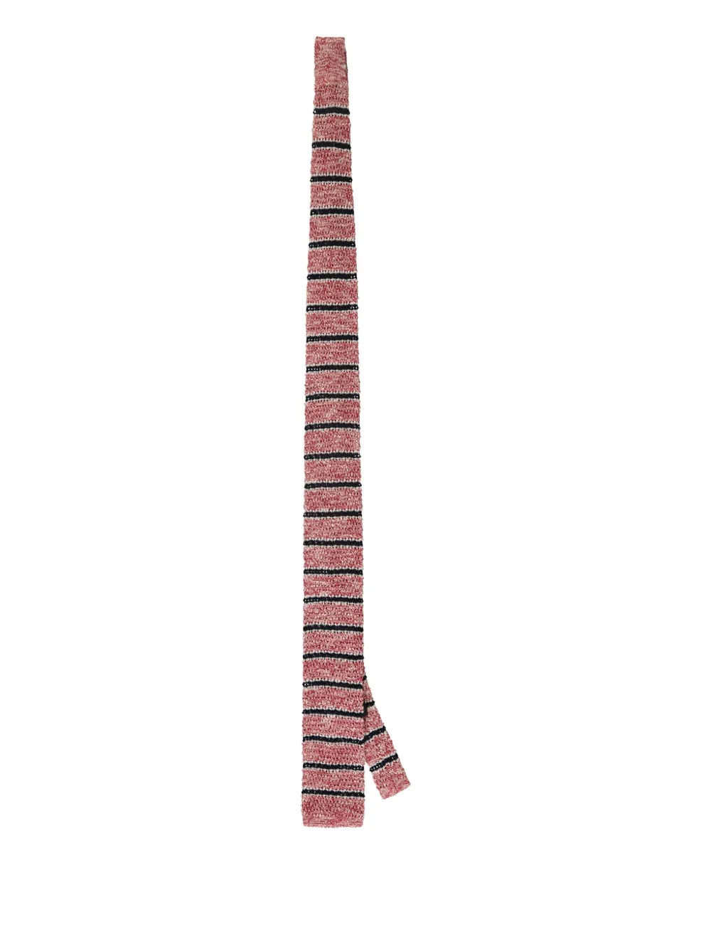 Corneliani knitted tie Rood