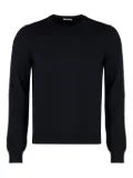 Malo ribbed sweater - Black
