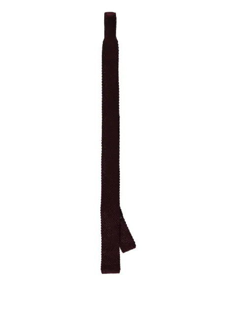 Corneliani knitted silk tie