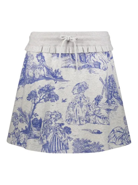 Moschino printed mini skirt