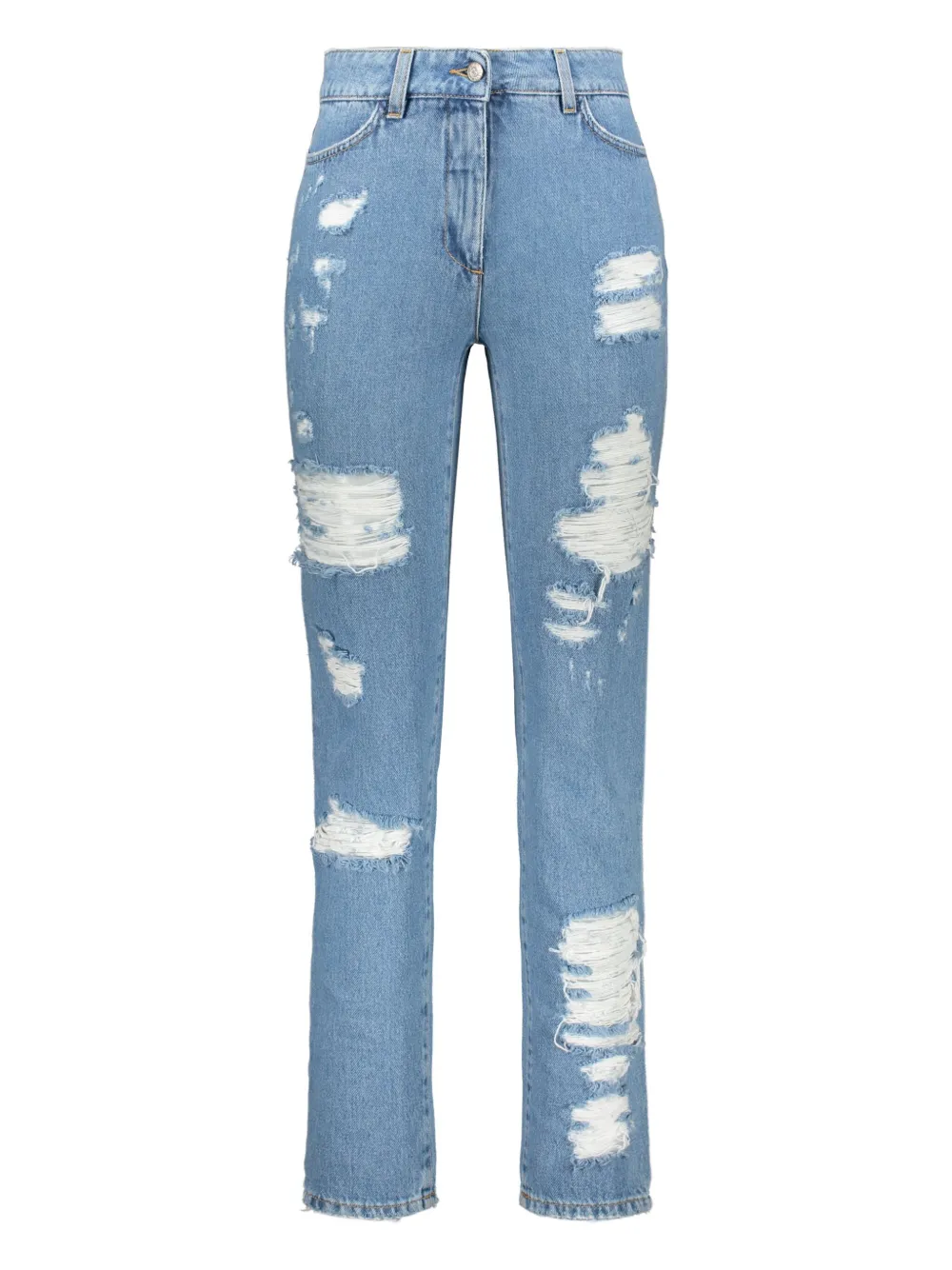 ripped-detailing jeans