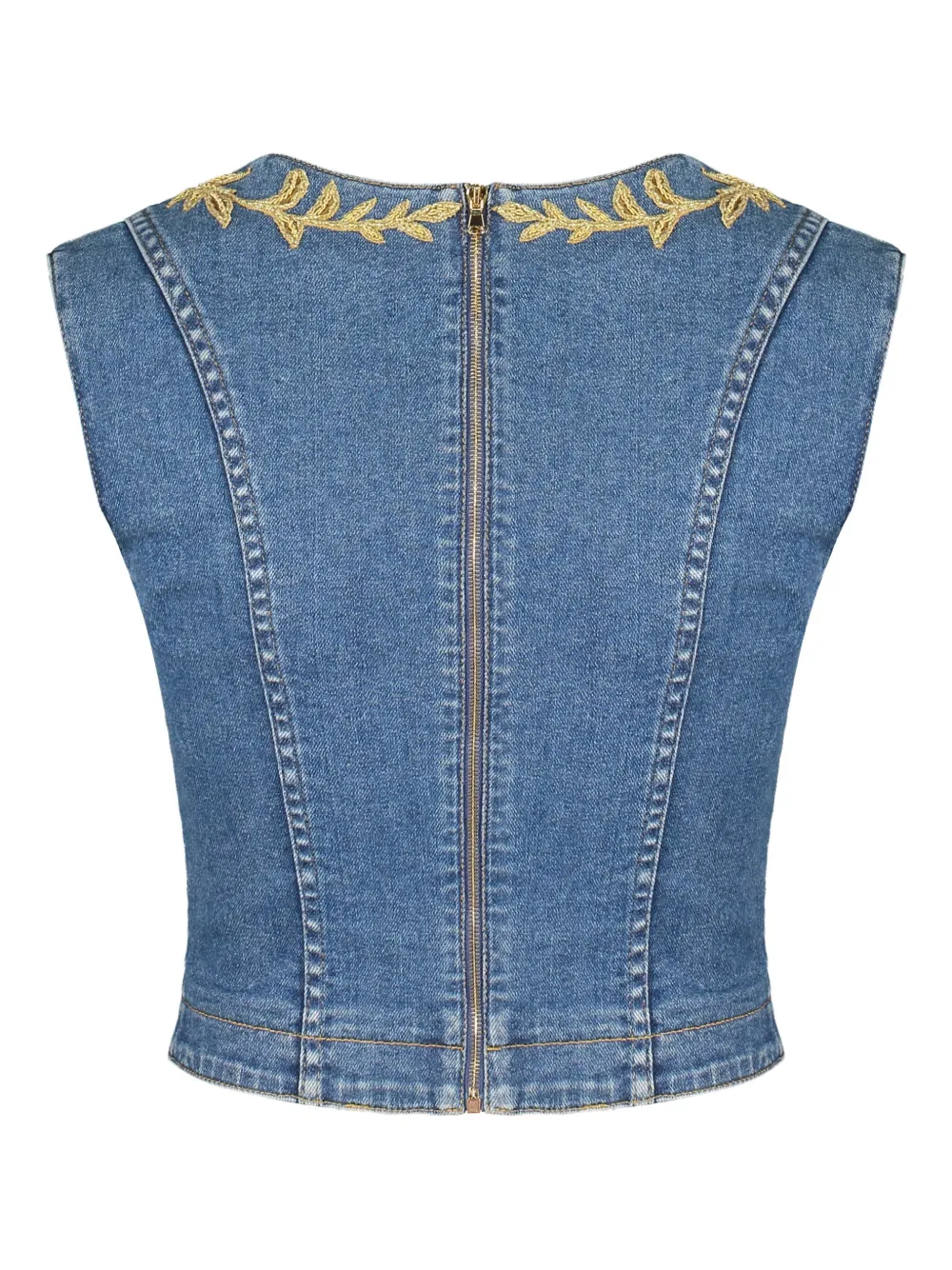 MOSCHINO DENIM TANK TOP