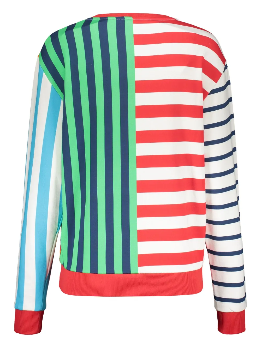 Moschino Gestreepte sweater Oranje