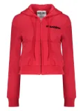 Moschino cotton zip-up hoodie - Pink