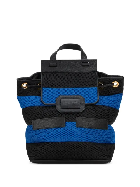 Moschino striped backpack