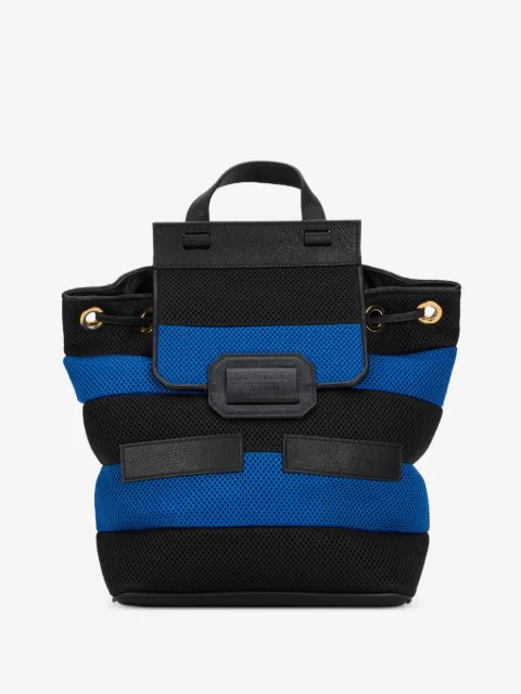 Moschino striped backpack